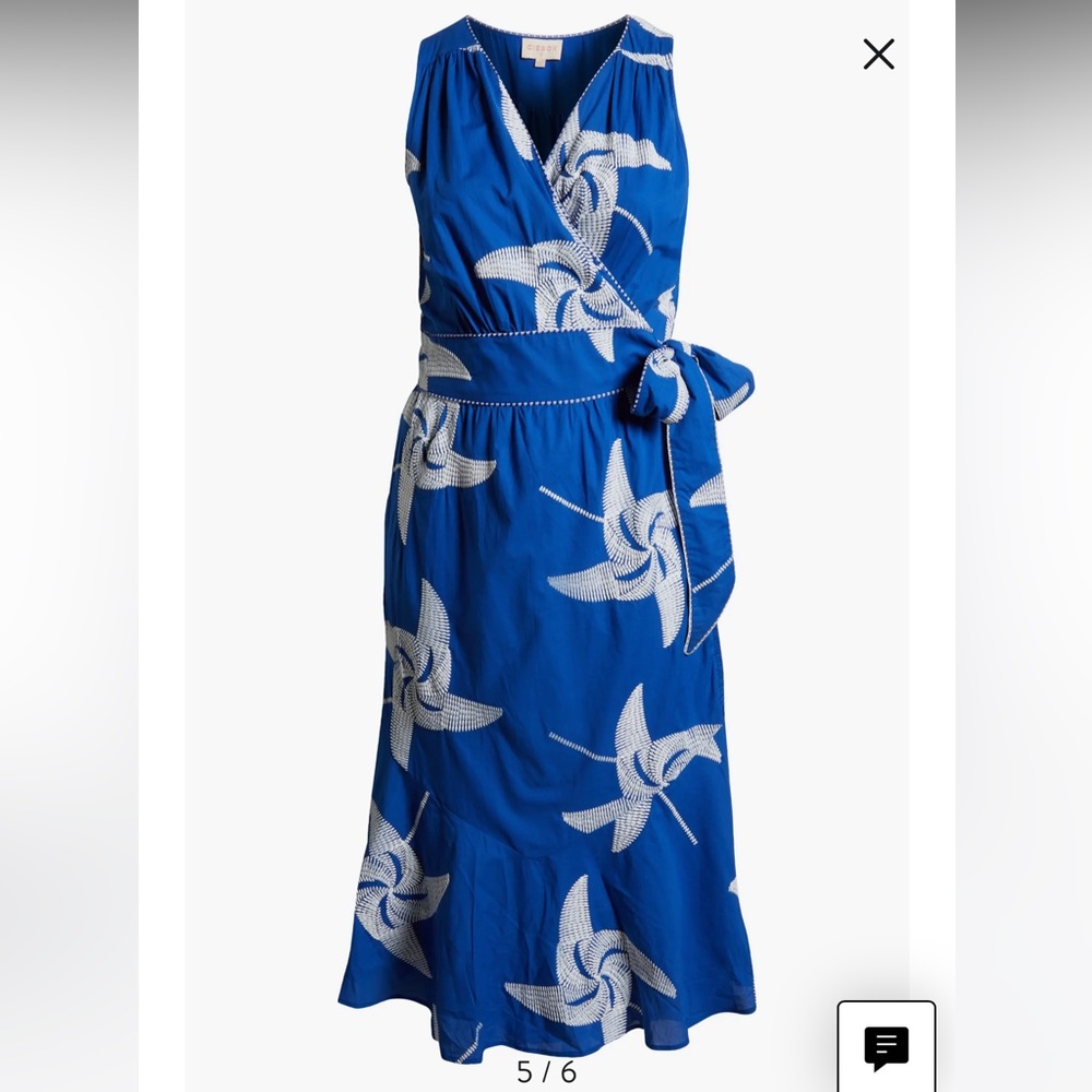 Ciebon Embroidered Tank Dress